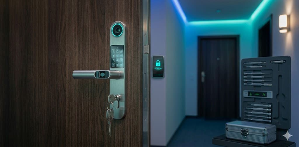 Moderne Schließanlage und Sicherheitstechnik